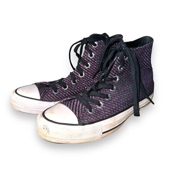 Purple Converse Allstar Chuck Taylor Sneakers Shoes Size Womens 6 - Picture 3 of 13